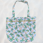 Paradise Palm waterproof wet bag from The Luxe Journey