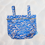 Coast Swirl Waterproof wet bag from The Luxe Journey