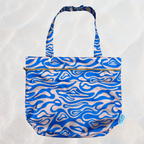 Coast Swirl waterproof wet bag from The Luxe Journey