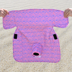 Washable waterproof liner for post-swim chaos and snack mess
