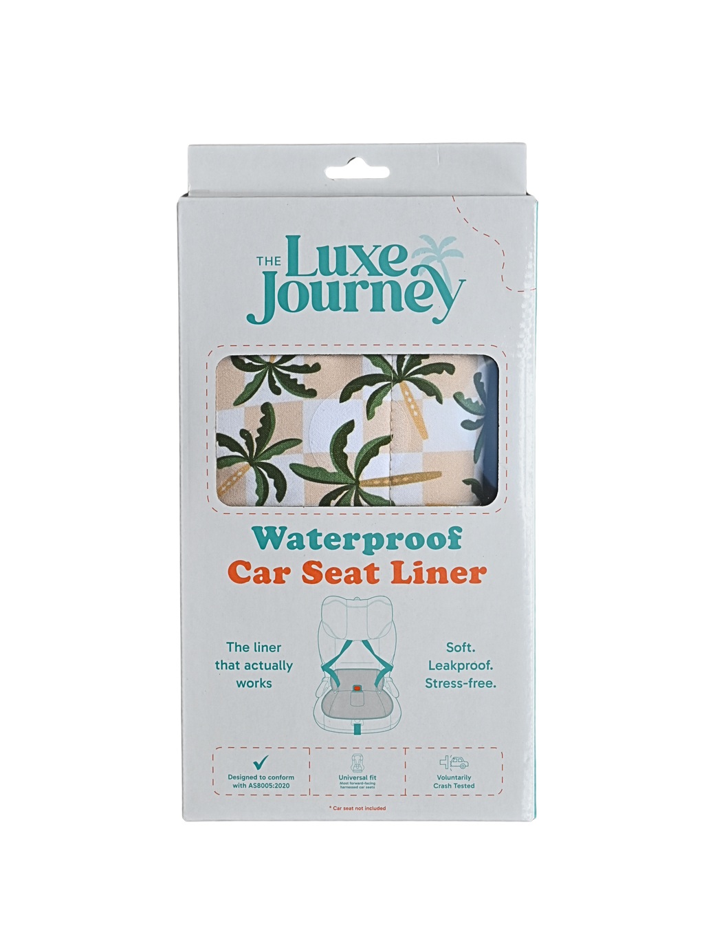 Washable car seat liner for post-swim mess and wet swimmers