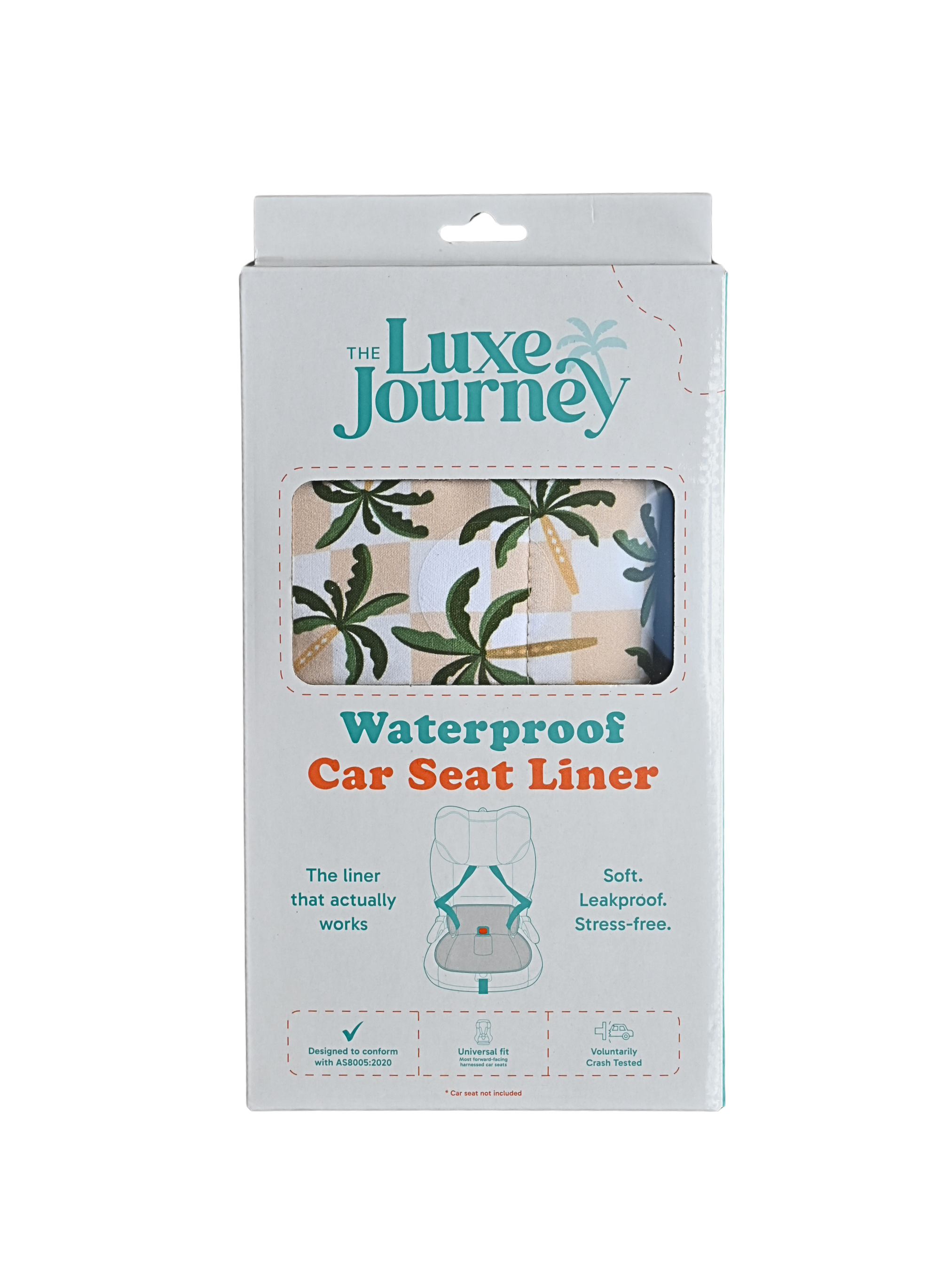 Washable car seat liner for post-swim mess and wet swimmers